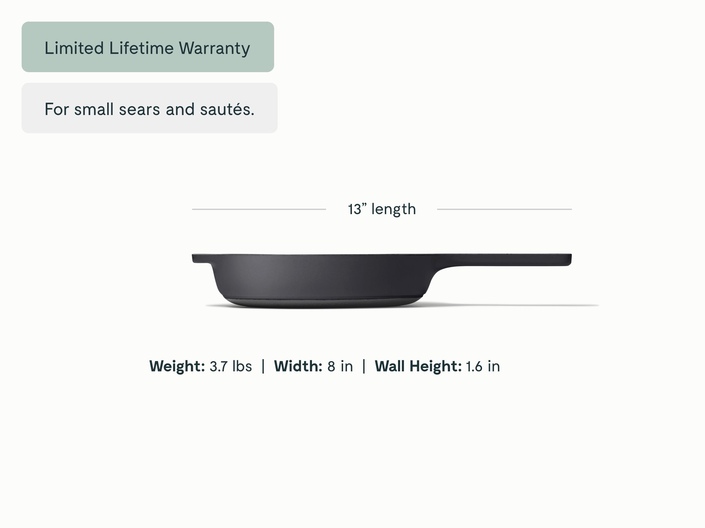 Cast Iron 8 inch Skillet - Image 15