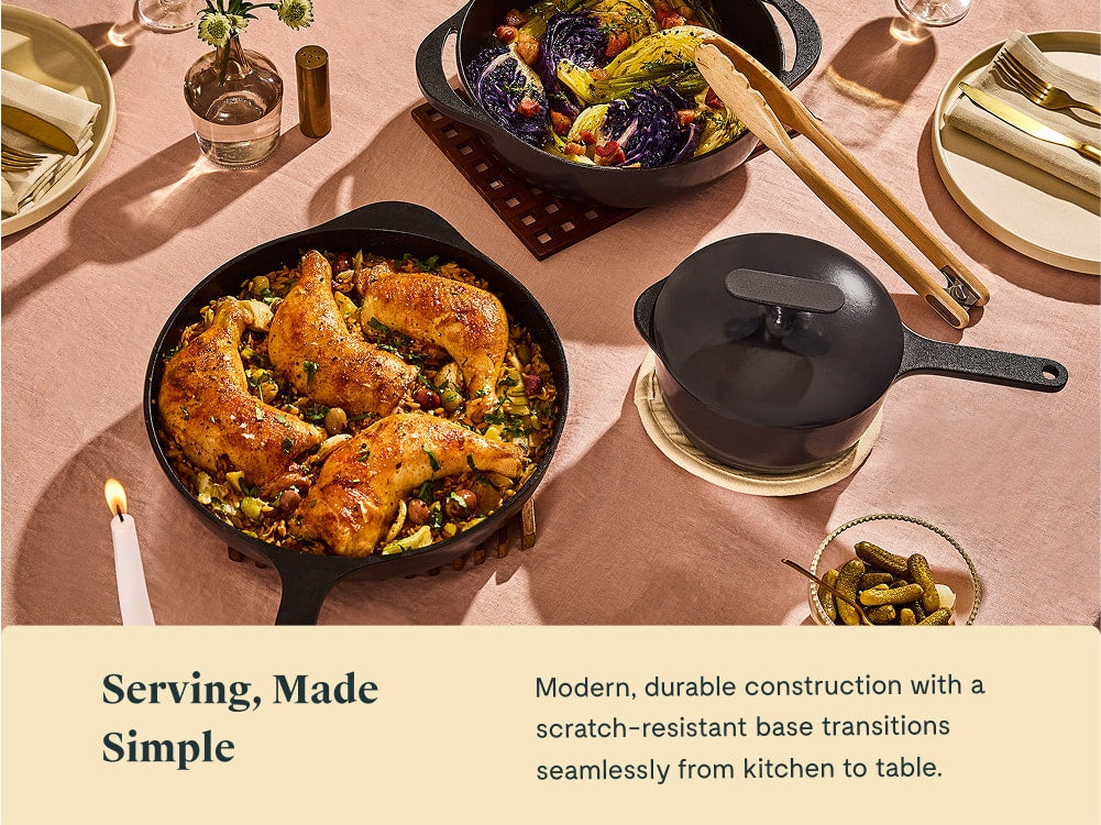 Enameled Cast Iron Skillet Duo - Image 6