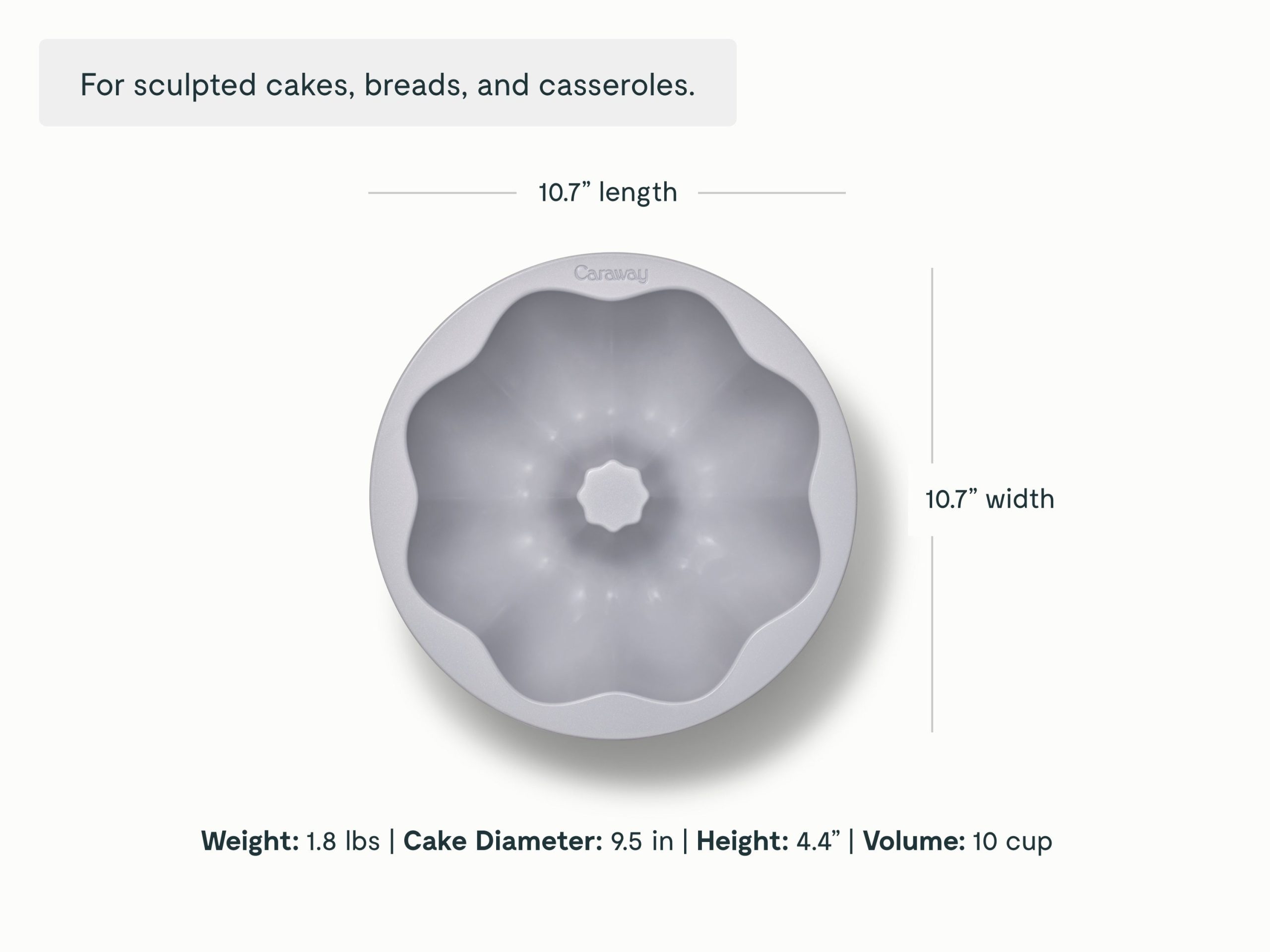 Fluted Cake Pan - Image 2