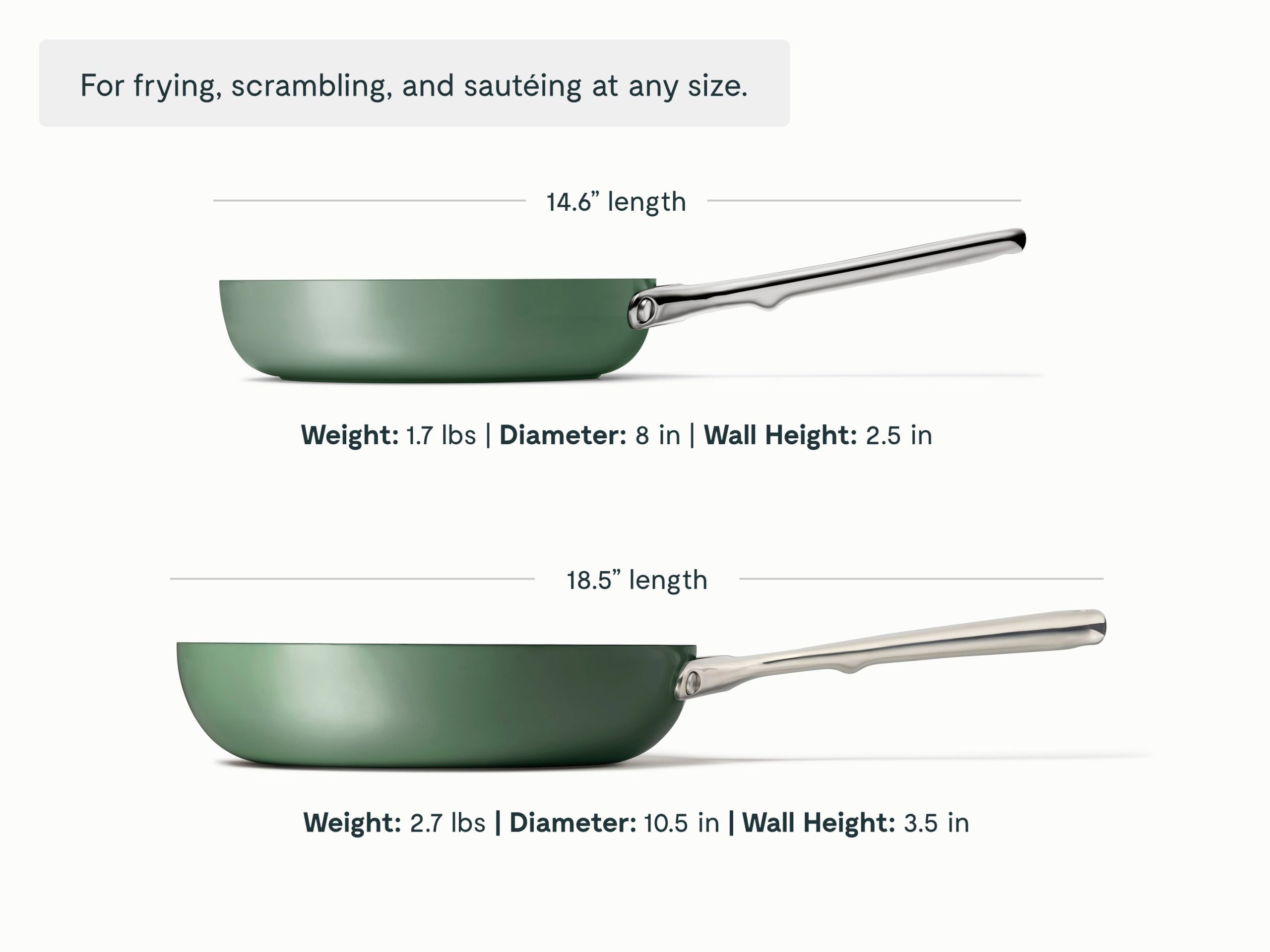 Fry Pan Trio with Glass Lids - Image 18