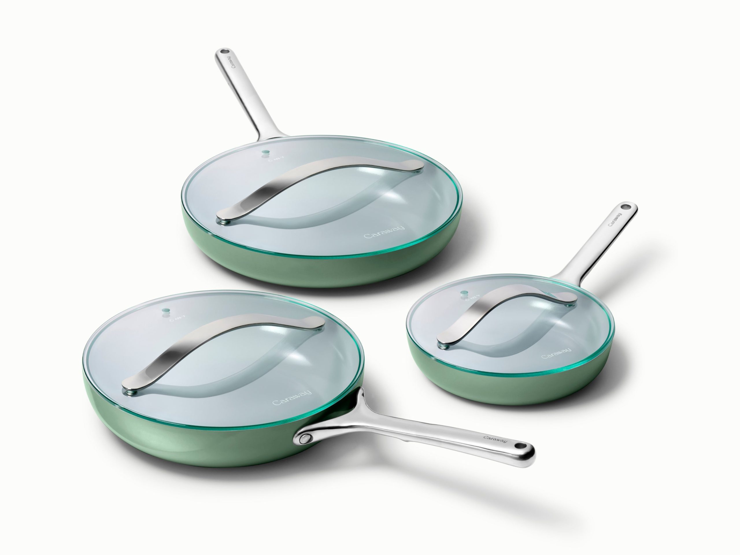 Fry Pan Trio with Glass Lids - Image 17