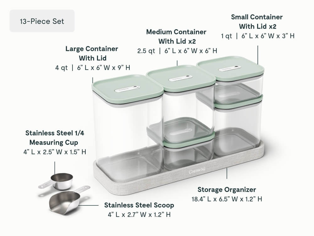 13-pc Glass Airtight Container Set - Image 16