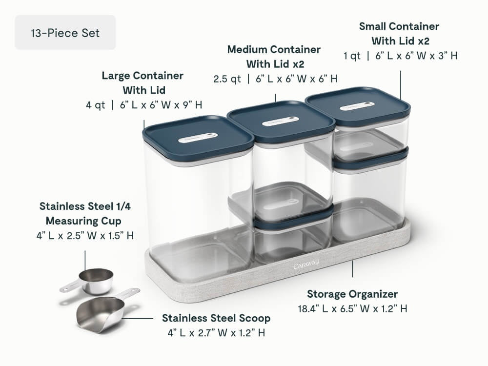13-pc Glass Airtight Container Set - Image 8