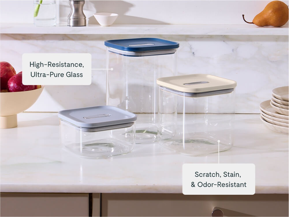 Large Glass Airtight Container 4-pack - Image 4