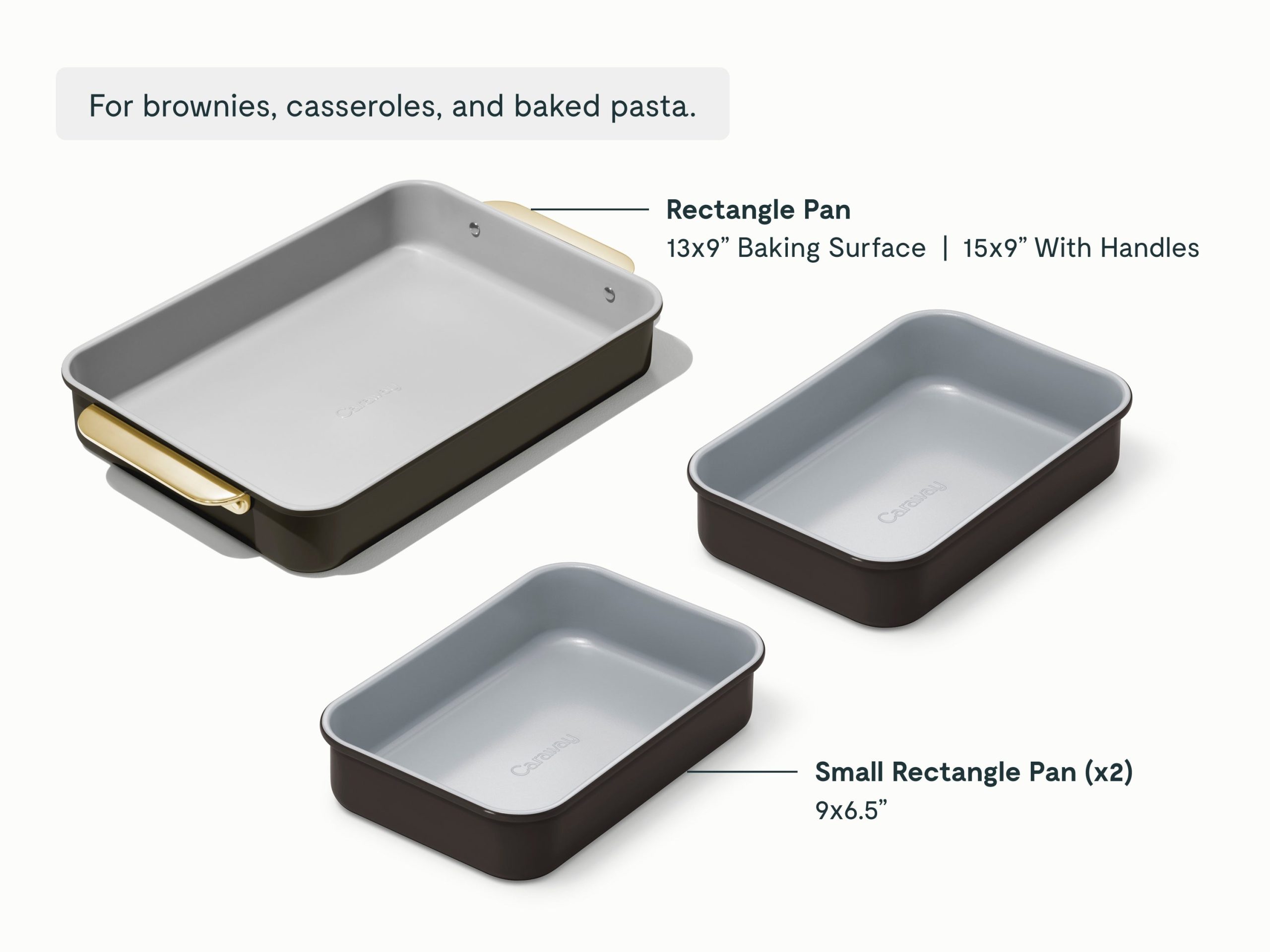 Rectangle Pan Trio - Image 19