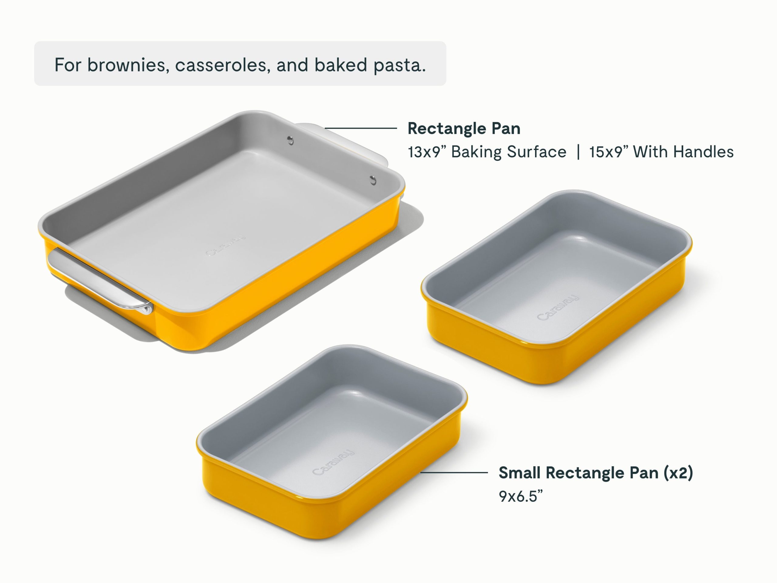 Rectangle Pan Trio - Image 15
