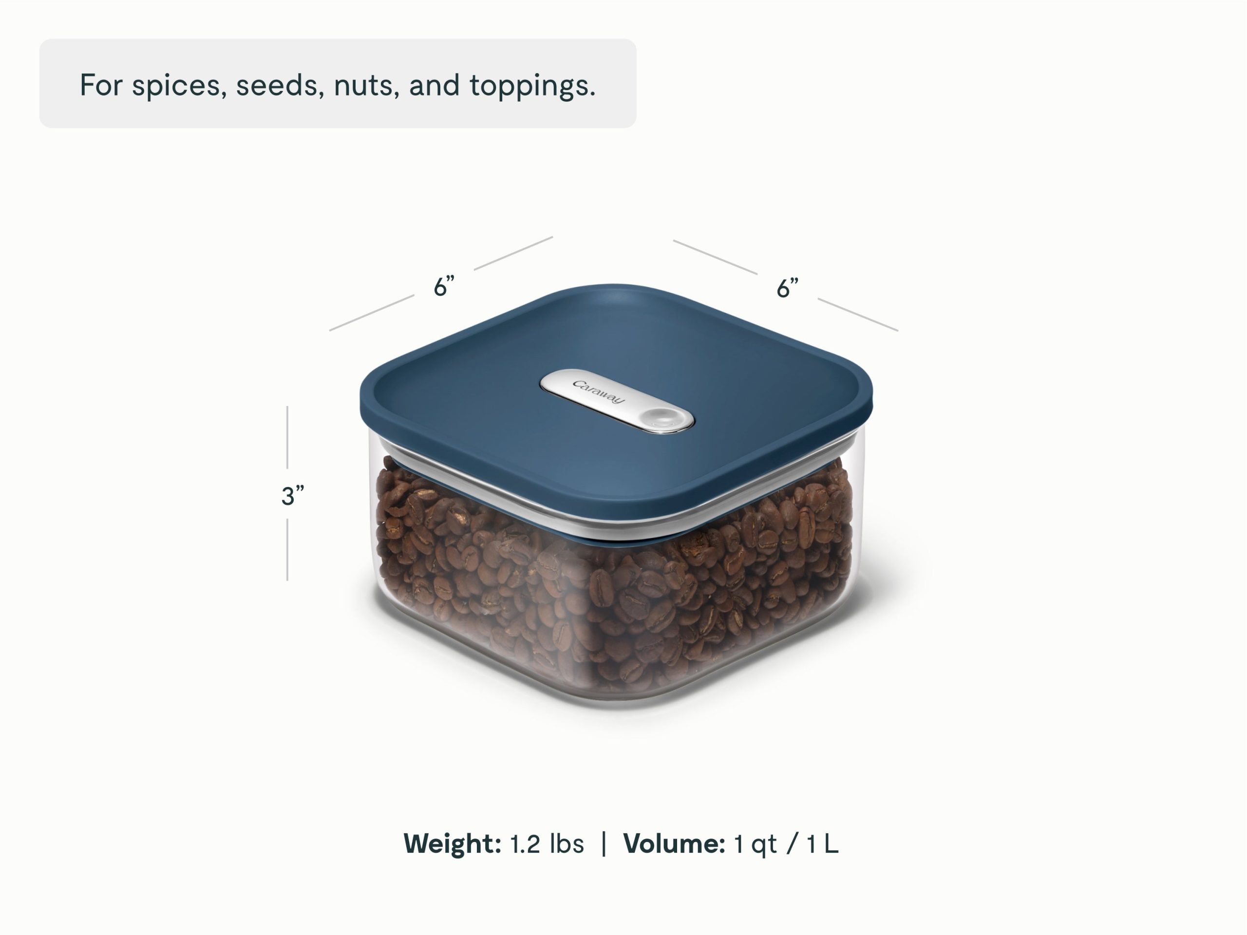Small Glass Airtight Container Duo - Image 8