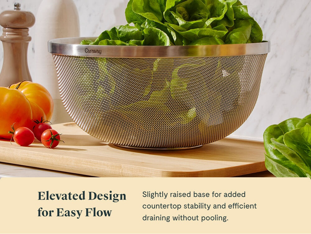 Small Stainless Steel Strainer - Image 3